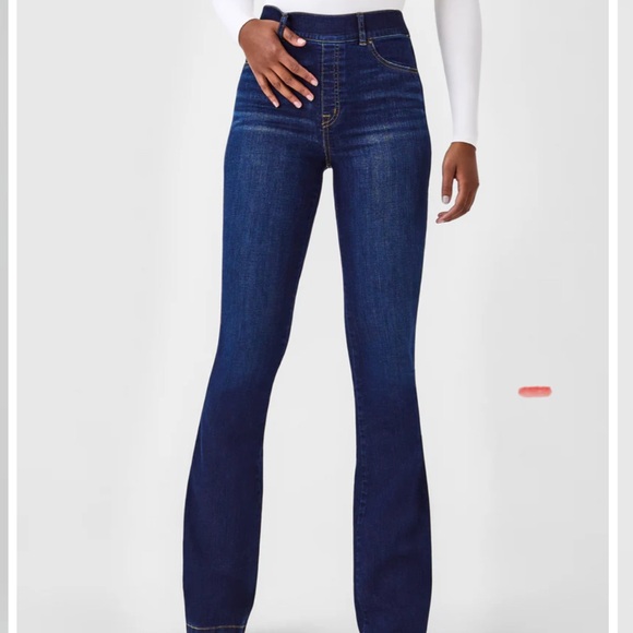 SPANX Denim - SPANXshape™ EveryWear Flare Jeans, Midnight Blue Shade